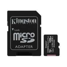 Карта памяти Kingston Canvas Select Plus MicroSDXC 128Gb (UHS-3) (Class 10) + SD Adapter